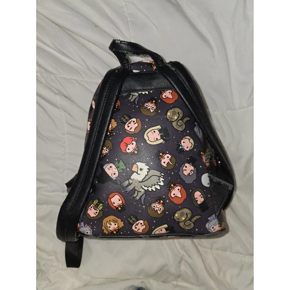 Loungefly Harry Potter chibi character print mini backpack bookbag purse bag!